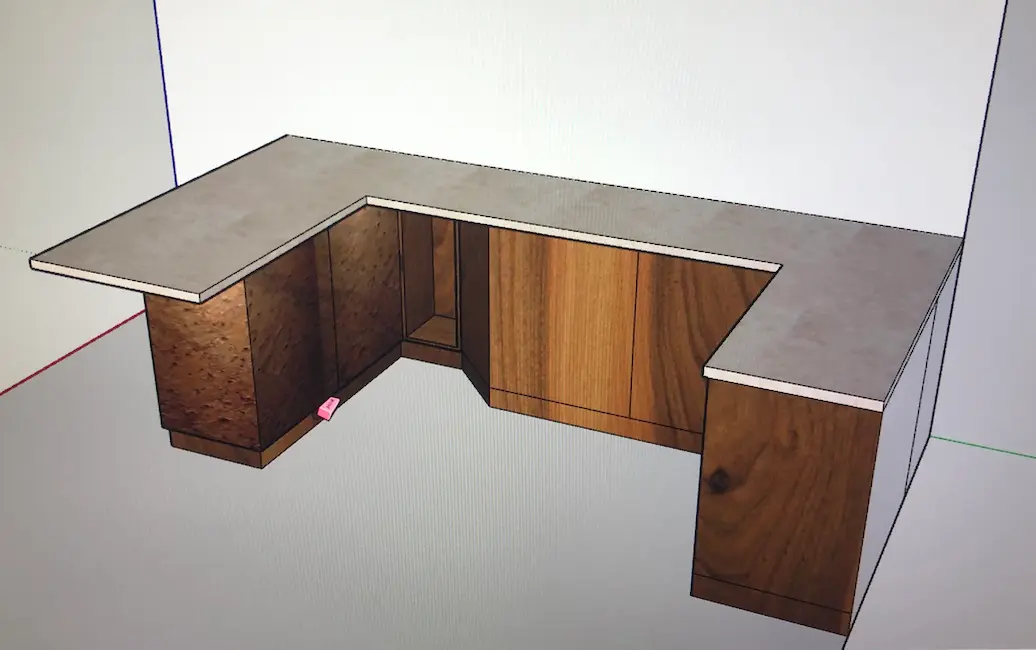 Rendering mobile cucina