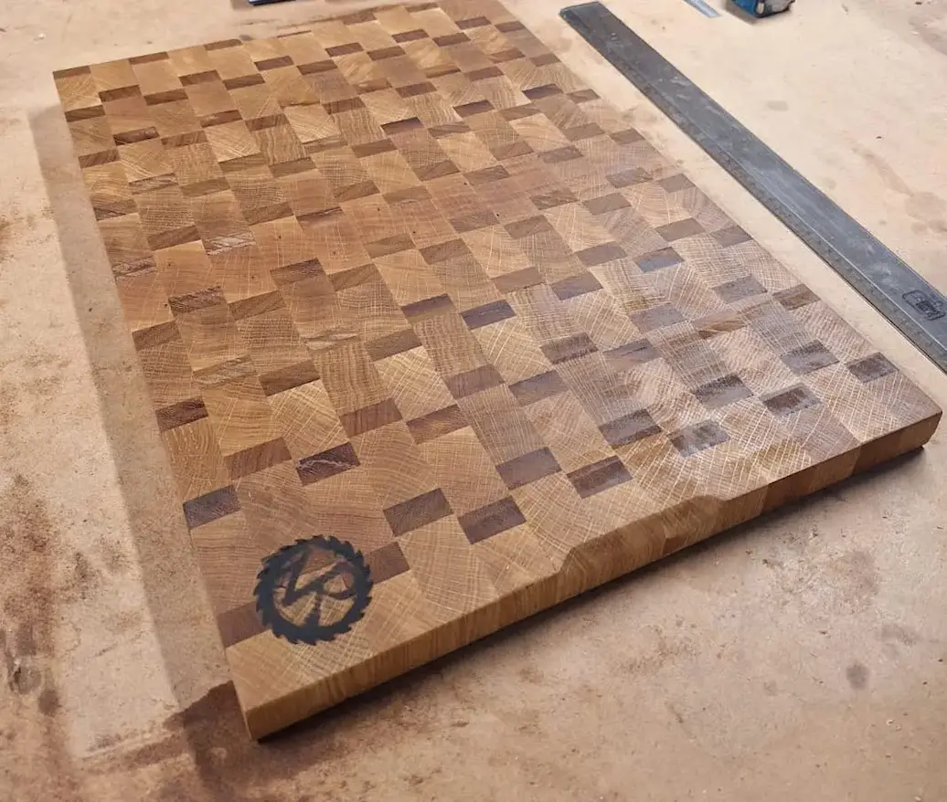 Scacchiera in legno artigianale